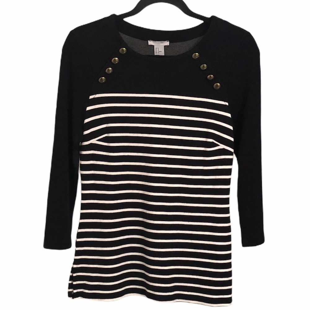 H&M stripe blouse